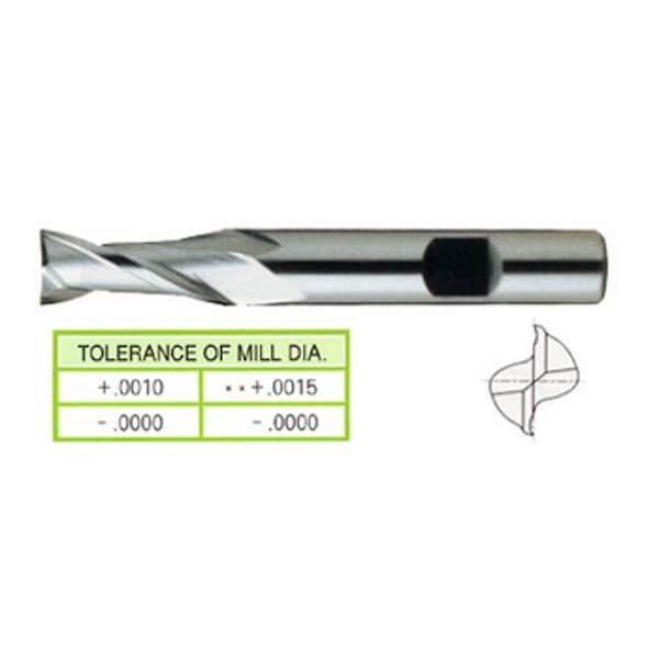 Yg-1 Tool 2 Flute Metric Regular Length 8% Cobalt 15263 - main